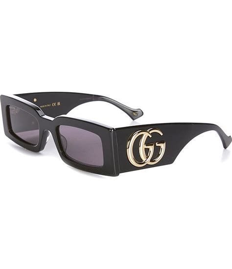 gucci generation 53mm rectangular sunglasses.